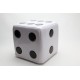 Pouf Dado Bianco