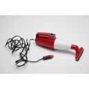 Aspirapolvere a mano bianco e rosso
